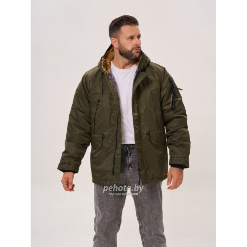 Куртка Аляска HUSKY Short 2.0 Rep Grey/Silver | Nord Denali фото 13