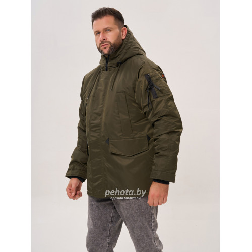 Куртка Аляска HUSKY Short 2.0 Rep Grey/Silver | Nord Denali фото 14