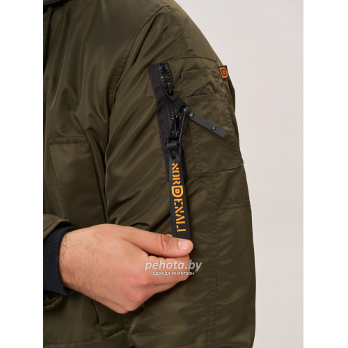 Куртка Аляска HUSKY Short 2.0 Rep Grey/Silver | Nord Denali фото 9