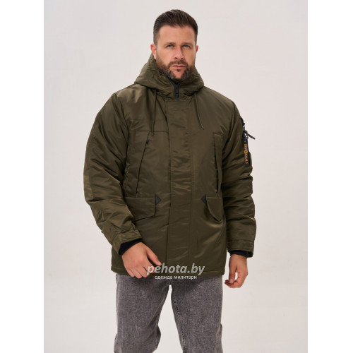 Куртка Аляска HUSKY Short 2.0 Rep Grey/Silver | Nord Denali фото 2