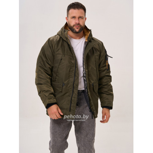 Куртка Аляска HUSKY Short 2.0 Rep Grey/Silver | Nord Denali фото 1
