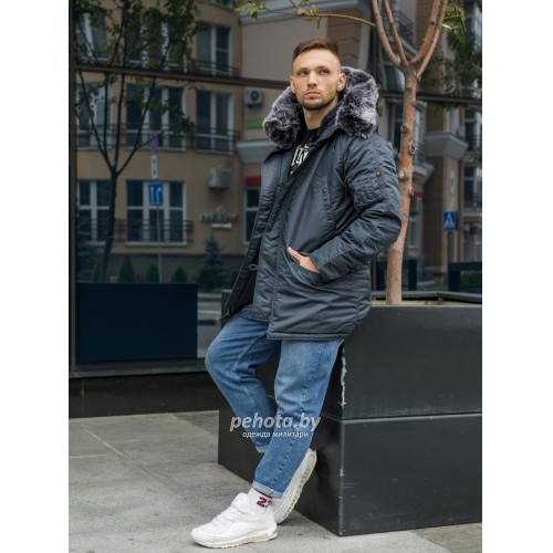 Куртка Аляска HUSKY Steel Blue | Nord Storm фото 3
