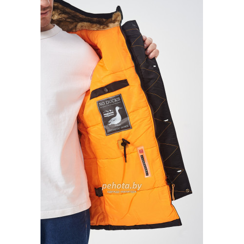 Куртка Аляска INSTRUCTOR Black/Orange | Nord Denali фото 5