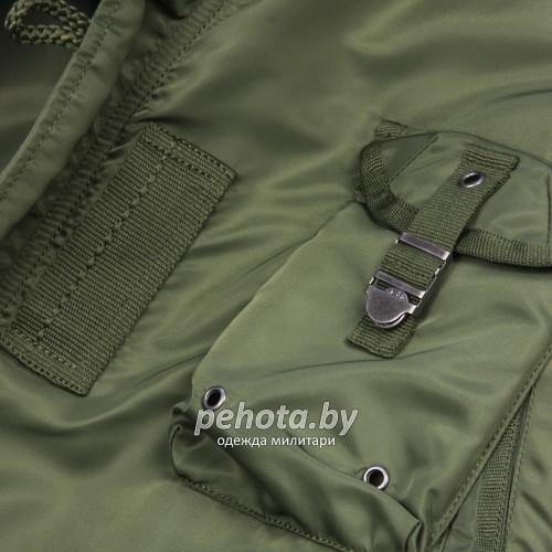 Куртка Аляска MARSHAL RIFLE GREEN/ORANGE | Nord Denali фото 3