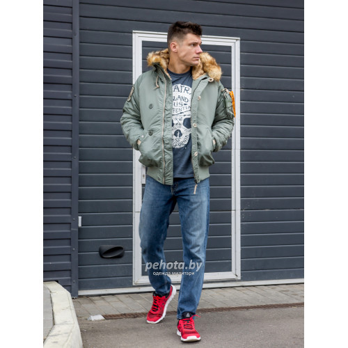 Куртка Аляска Military 2019 N-2B Olive Green | Nord Denali фото 2