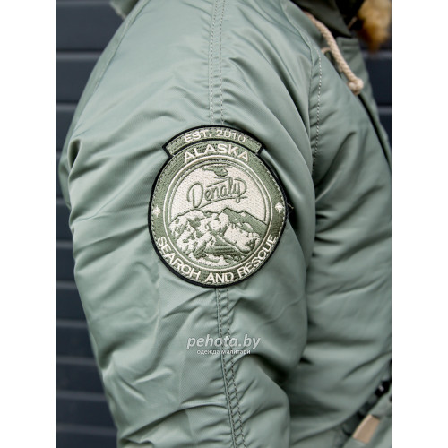 Куртка Аляска Military 2019 N-2B Olive Green | Nord Denali фото 4