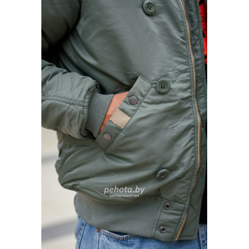 Куртка Аляска Military 2024 N-2B Olive Green | Nord Denali фото 6