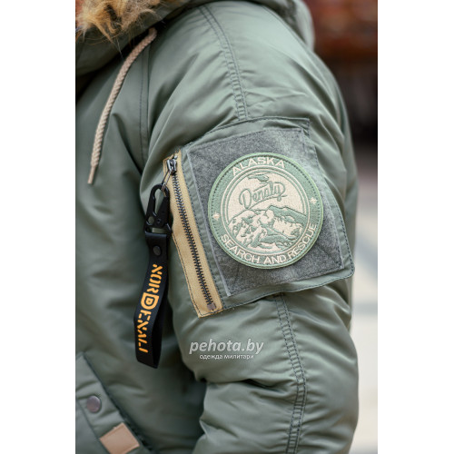 Куртка Аляска Military 2024 N-2B Olive Green | Nord Denali фото 7
