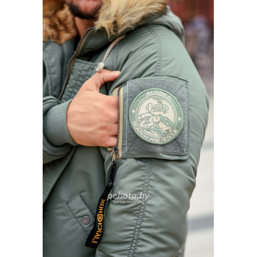 Куртка Аляска Military 2024 N-2B Olive Green | Nord Denali фото 8
