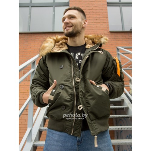 Куртка Аляска Military 2024 N-2B Rep.Grey | Nord Denali фото 2
