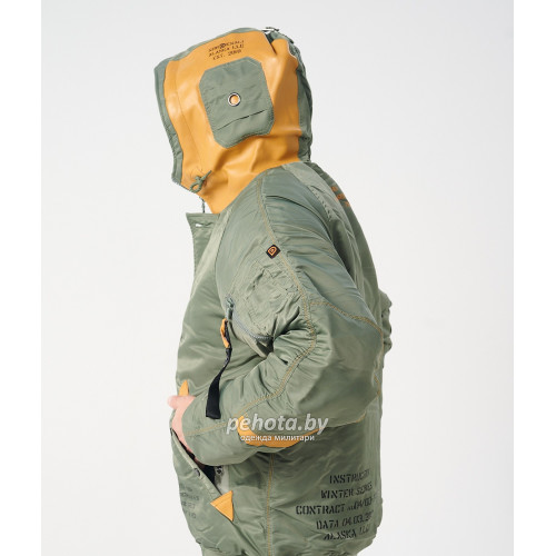 Куртка Аляска N2B INSTRUCTOR Olive/Orange | Nord Denali фото 2