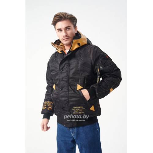 Куртка Аляска N2B INSTRUCTOR Olive/Orange | Nord Denali фото 7