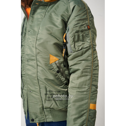 Куртка Аляска N2B INSTRUCTOR Olive/Orange | Nord Denali фото 3