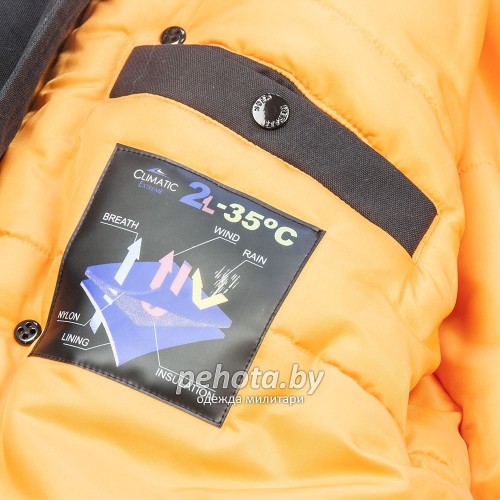 Куртка Аляска Oxford 2.0 Compass Black/Orange | Nord Denali фото 12