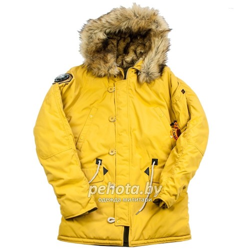 Зимняя куртка Аляска Oxford 2.0 Compass Mustard/Olive | Nord Denali фото 4