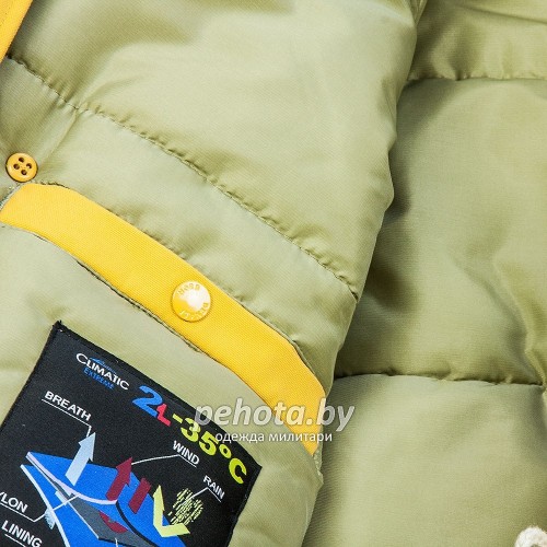 Зимняя куртка Аляска Oxford 2.0 Compass Mustard/Olive | Nord Denali фото 7
