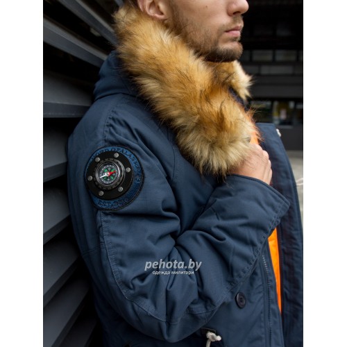 Куртка Аляска Oxford 2.0 Compass Rep.Blue/Orange | Nord Denali фото 17