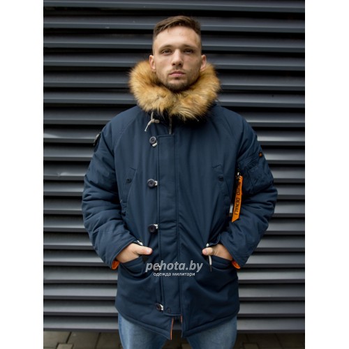 Куртка Аляска Oxford 2.0 Compass Rep.Blue/Orange | Nord Denali фото 20