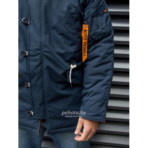 Куртка Аляска Oxford 2.0 Compass Rep.Blue/Orange | Nord Denali фото 24