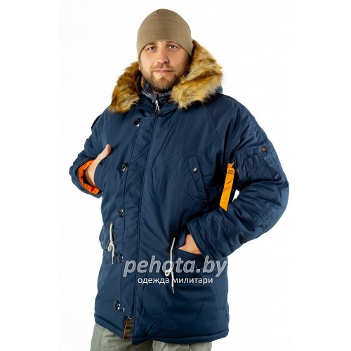 Куртка Аляска Oxford 2.0 Compass Rep.Blue/Orange | Nord Denali фото 10