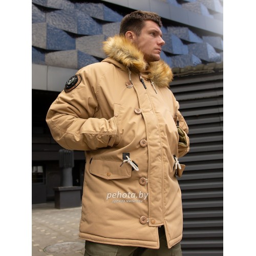 Зимняя куртка Аляска Oxford 2.0 Compass Tiger's/Olive | Nord Denali фото 1