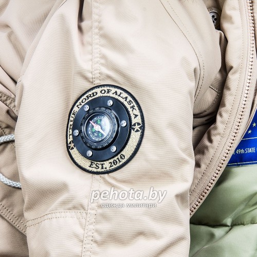 Зимняя куртка Аляска Oxford 2.0 Compass Tiger's/Olive | Nord Denali фото 9