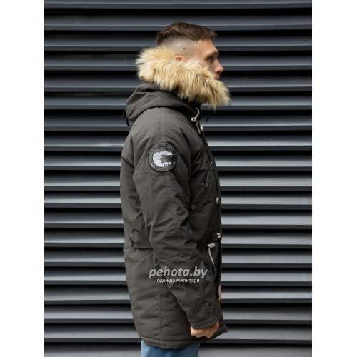 Куртка Аляска Apolloget OXFORD Beluga/Cinnamon | Nord Storm фото 15