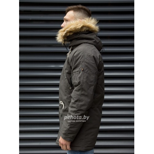 Куртка Аляска Apolloget OXFORD Beluga/Cinnamon | Nord Storm фото 17