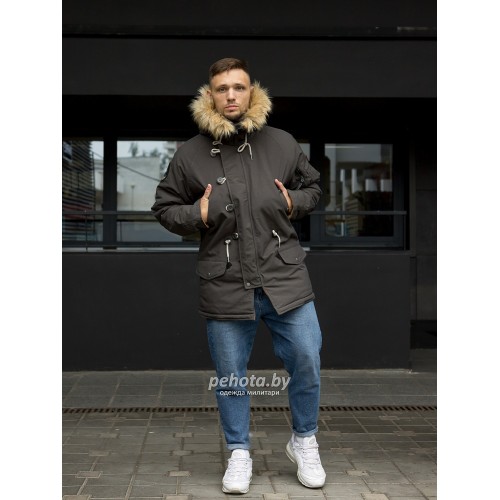 Куртка Аляска Apolloget OXFORD Beluga/Cinnamon | Nord Storm фото 19