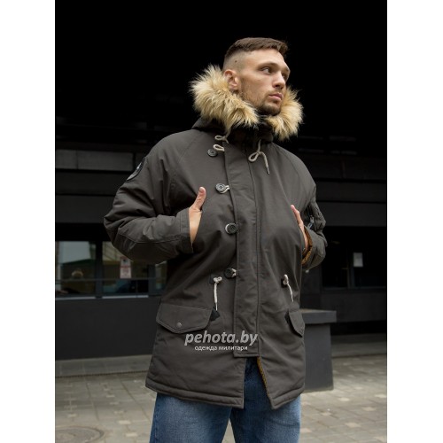 Куртка Аляска Apolloget OXFORD Beluga/Cinnamon | Nord Storm фото 20