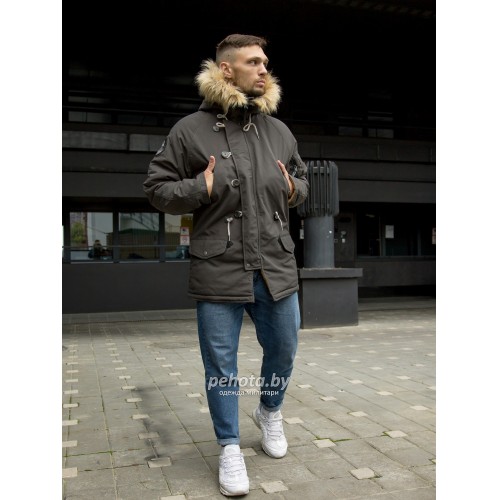 Куртка Аляска Apolloget OXFORD Beluga/Cinnamon | Nord Storm фото 21