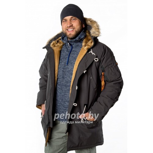 Куртка Аляска Apolloget OXFORD Beluga/Cinnamon | Nord Storm фото 11