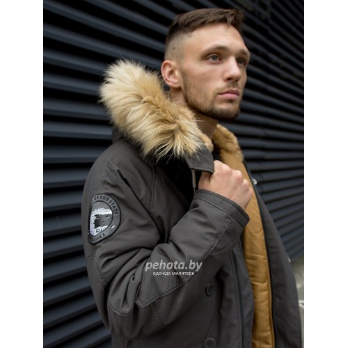 Куртка Аляска Apolloget OXFORD Beluga/Cinnamon | Nord Storm фото 3