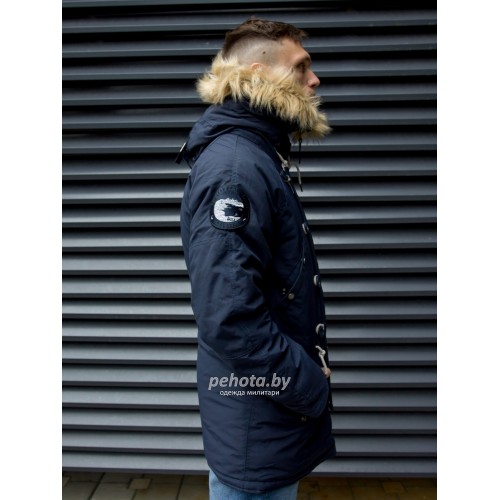 Куртка Аляска Apolloget OXFORD Rep.Blue/Orange | Nord Storm фото 15