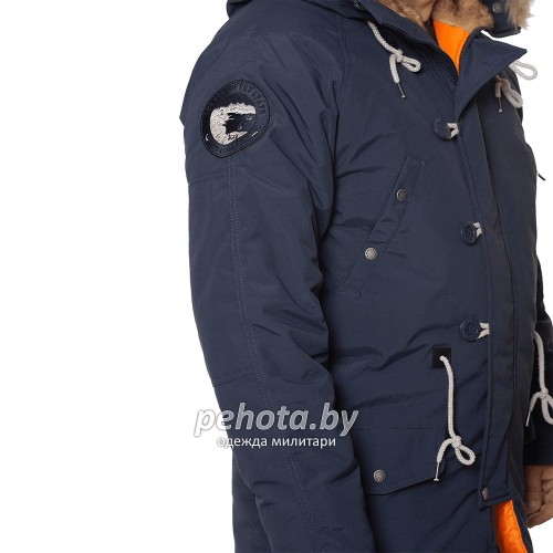 Куртка Аляска Apolloget OXFORD Rep.Blue/Orange | Nord Storm фото 10