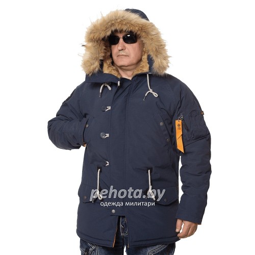 Куртка Аляска Apolloget OXFORD Rep.Blue/Orange | Nord Storm фото 8