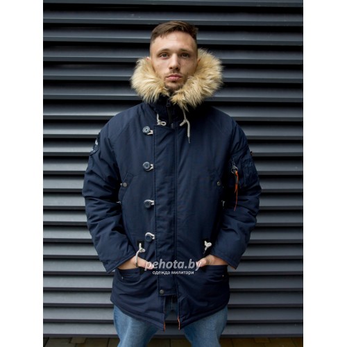 Куртка Аляска Apolloget OXFORD Rep.Blue/Orange | Nord Storm фото 13