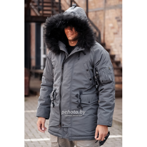 Куртка Аляска P-14 Grey | ARMY STROLL фото 11