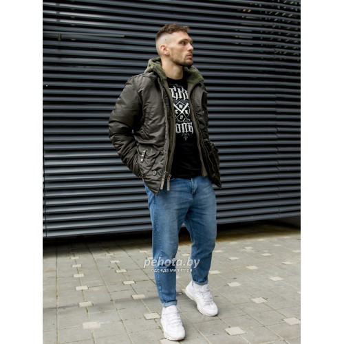 Куртка Аляска Ranger II Raven/Olive | Apolloget фото 2