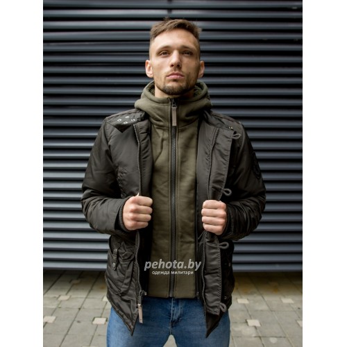 Куртка Аляска Ranger II Raven/Olive | Apolloget фото 3