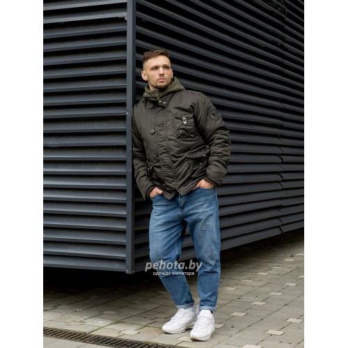 Куртка Аляска Ranger II Raven/Olive | Apolloget фото 7