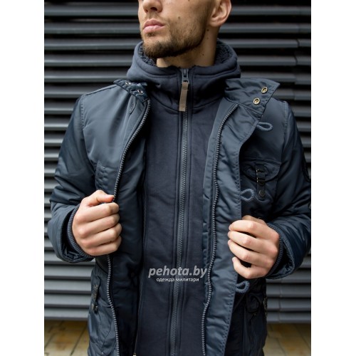 Куртка Аляска Ranger II Steel Blue/Steel Blue | Apolloget фото 4