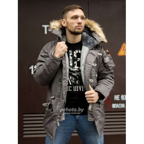 Куртка Аляска SAPPORO Asphalt / Gun Metal | Apolloget фото 5