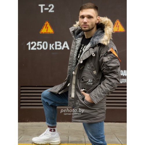 Куртка Аляска SAPPORO Asphalt / Gun Metal | Apolloget фото 6