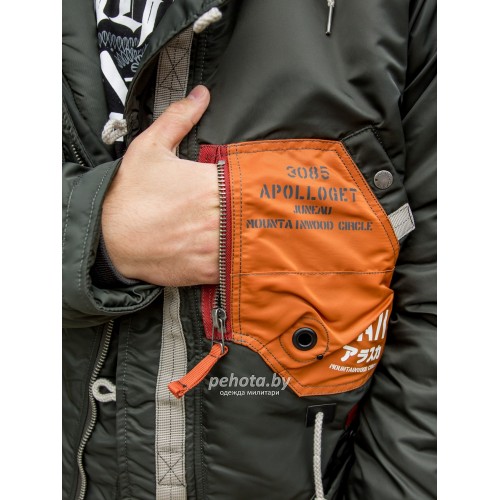 Куртка Аляска SAPPORO Beluga/Beluga | Apolloget фото 9