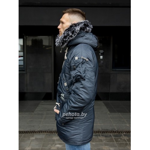 Куртка Аляска SAPPORO Steel Blue | Apolloget фото 6