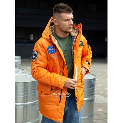 Куртка Аляска Space Orange/Silver | Nord Denali фото 6