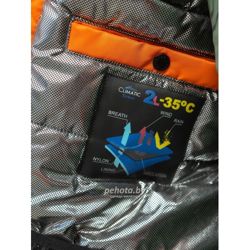 Куртка Аляска Space Orange/Silver | Nord Denali фото 17