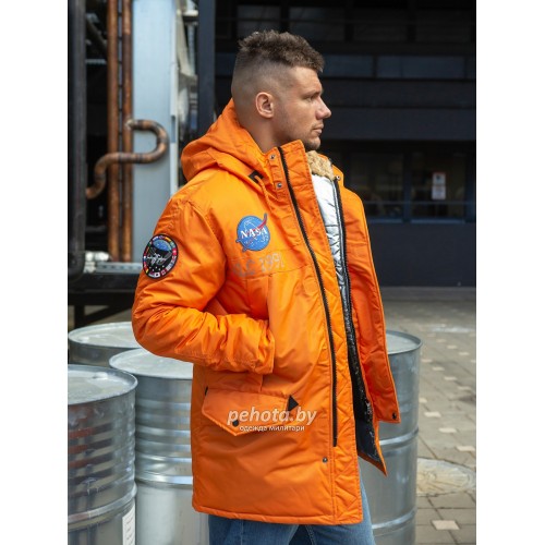 Куртка Аляска Space Orange/Silver | Nord Denali фото 4
