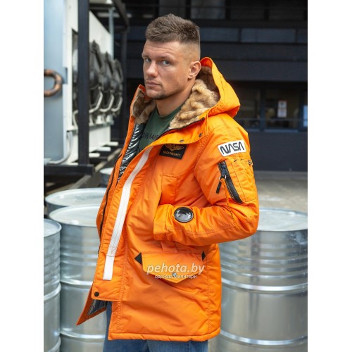 Куртка Аляска Space Orange/Silver | Nord Denali фото 2